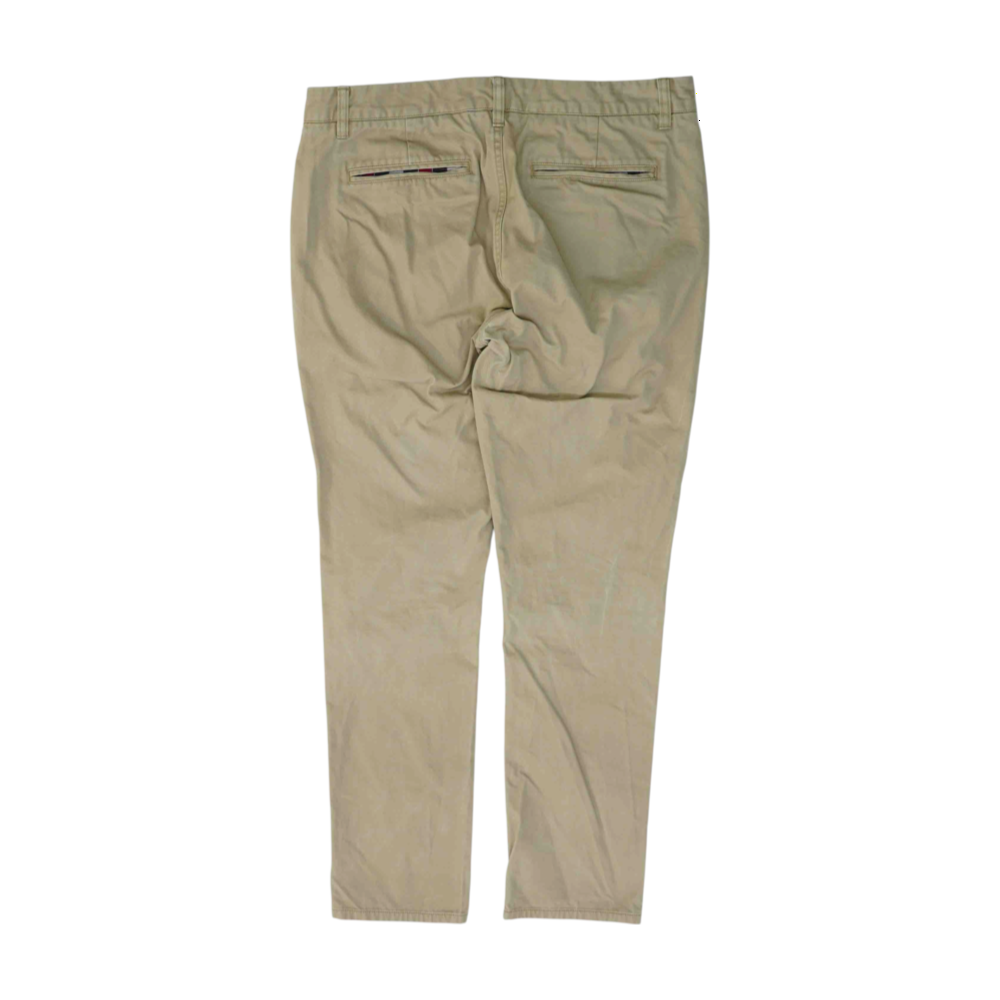 Beige Regular Pants