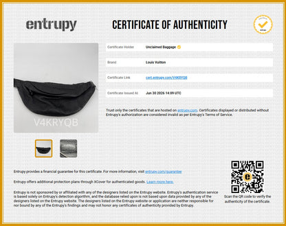 Black Discovery Bumbag PM in Monogram Shadow Leather