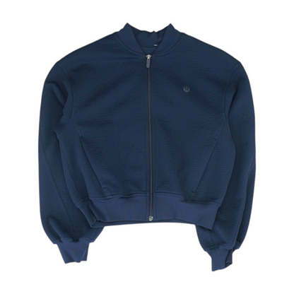 Navy Solid Active Jacket