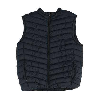 Black Solid Vest