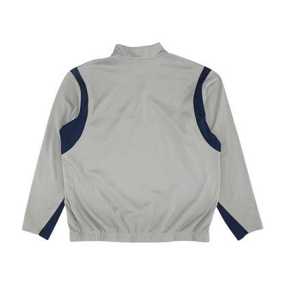 Gray Solid 1/4 Zip Pullover