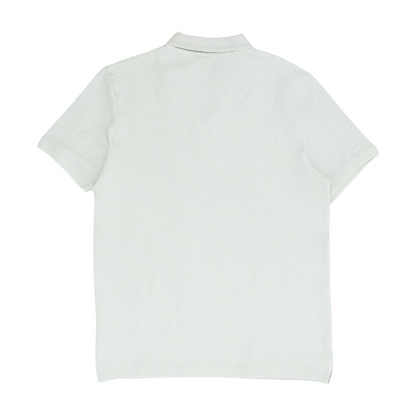 Khaki Solid Short Sleeve Polo