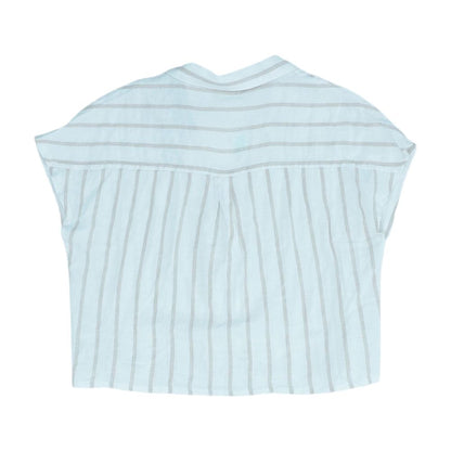 Tan Striped Button Down