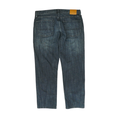 Navy Straight Jeans