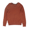 Rust Solid Pullover Sweater
