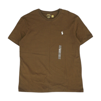 Brown Solid T-Shirt