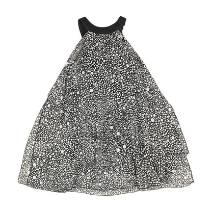 Black Polka Dot Sleeveless Blouse