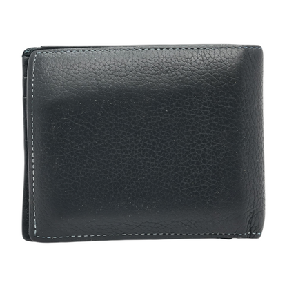 Saddle Bifold Wallet in Black