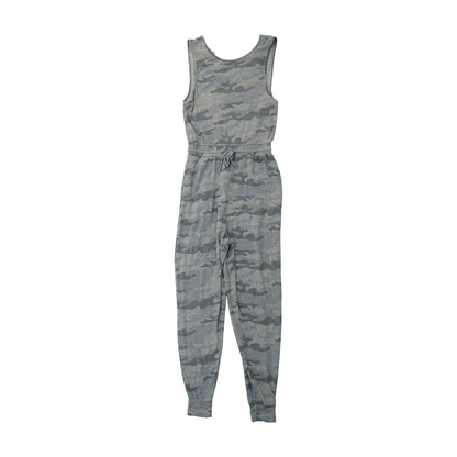Gray Camo Jumpsuit