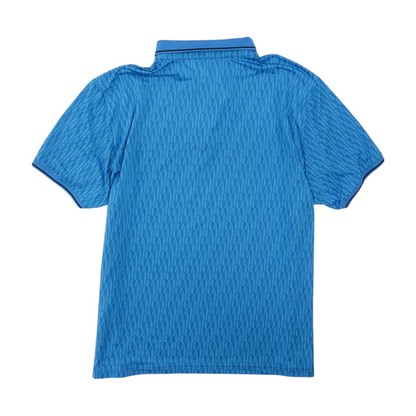 Blue Print Short Sleeve Polo