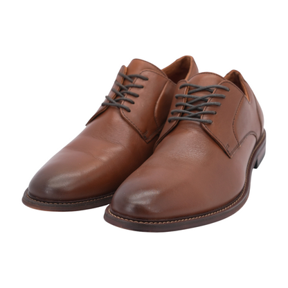 Brown Lace-Up Dress Shoes