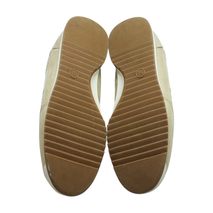 Beige Athletic Shoes