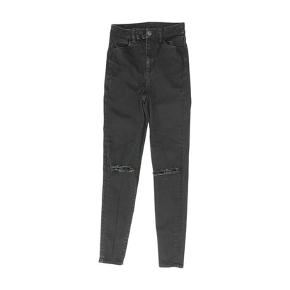 Black Solid Jeans