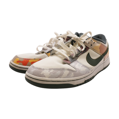 Dunk Low SE Sail Multi-Camo Low-Top Athletic Shoes