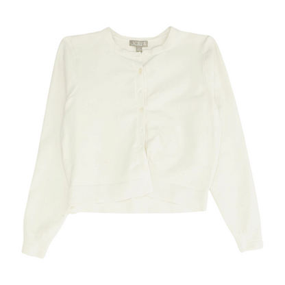 White Cardigan Sweater