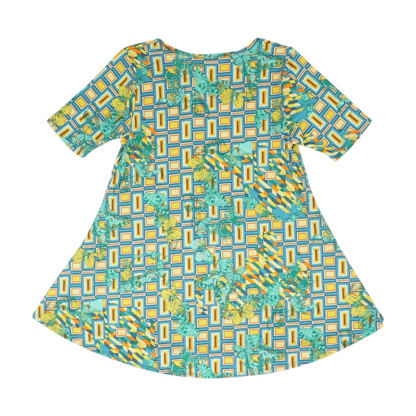 Multi Graphic Blouse