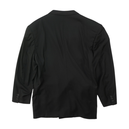 Black Solid Sport Coat