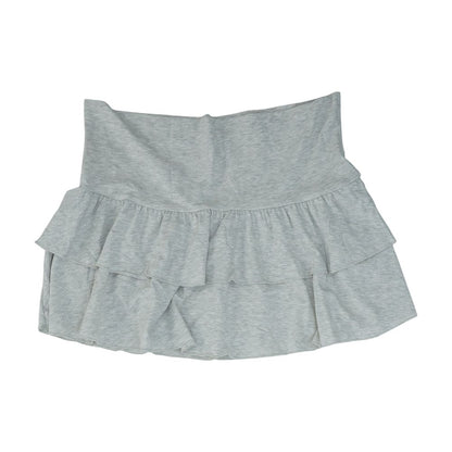 Gray Mini Skirt