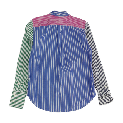 Multi Striped Long Sleeve Button Down
