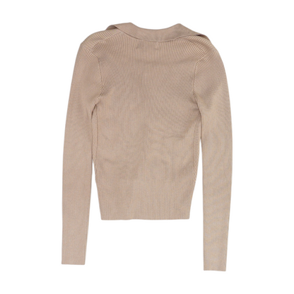 Beige Pullover Sweater