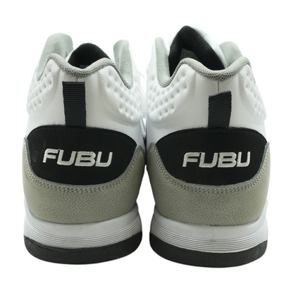 White High-Top Athletic Shoes