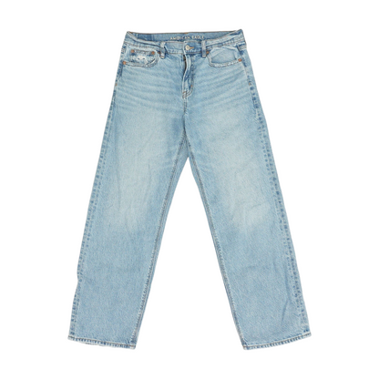 Blue Straight Jeans
