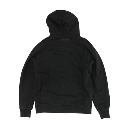 Black Graphic Hoodie Pullover