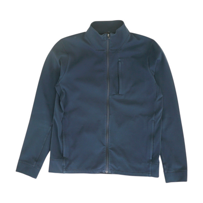 Navy Solid Active Jacket