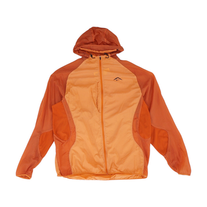 Orange Solid Rain Jacket