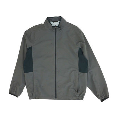Gray Color Block Lightweight Jacket