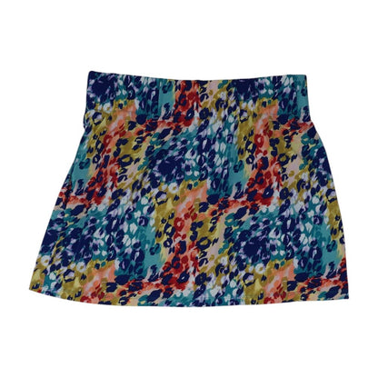 Multi Colored Mini Skirt