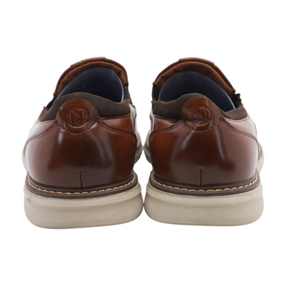 Nunn Bush Brown Slip-On Dress Shoes – Image 3