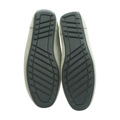 Gray Slip-On Dress Shoes
