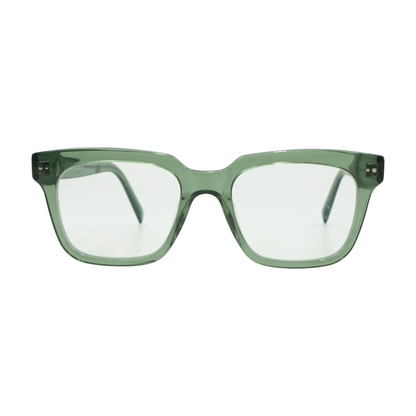 Green Winston M Rectangle Prescription Eyewear