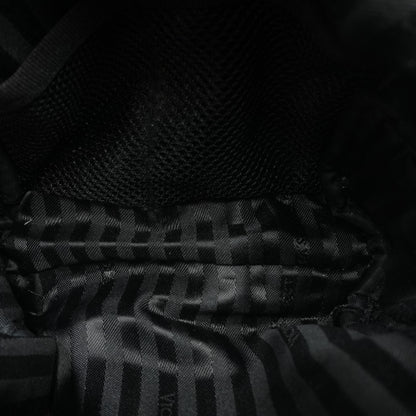 Black Solid Makeup Bag