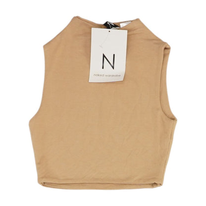 Khaki Cropped Blouse