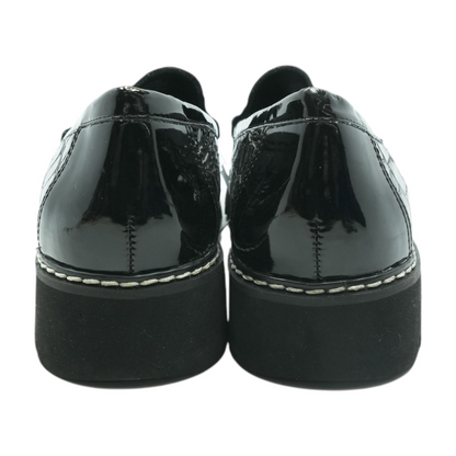 Black Slip-On Flats
