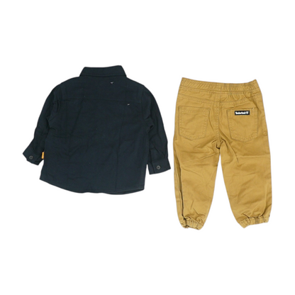 Black Long Sleeve Set