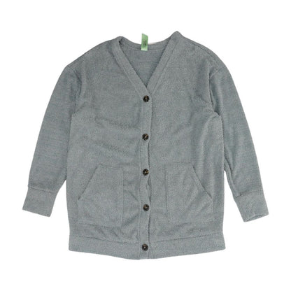 Blue Cardigan Sweater