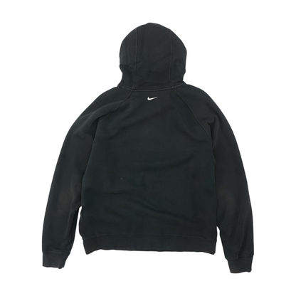 Black Solid Hoodie Pullover