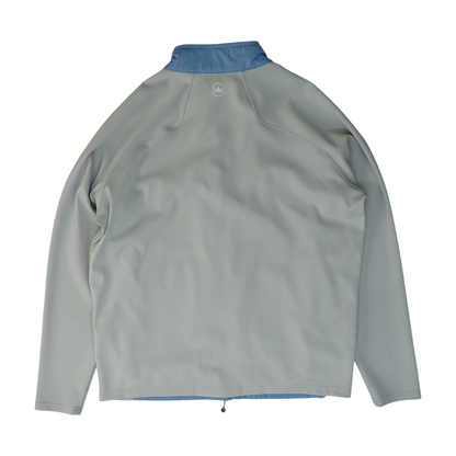 Blue Color Block Jacket