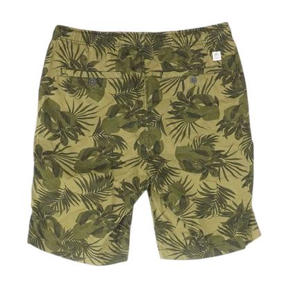Green Tropical Active Shorts