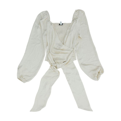 Ivory Cowl Neck Blouse