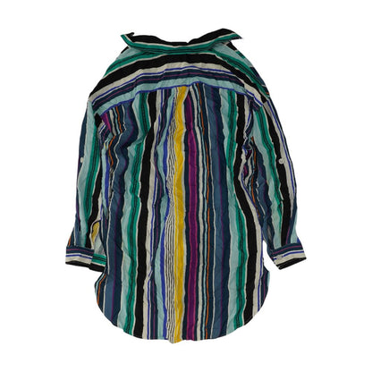 Multi Striped Button Down