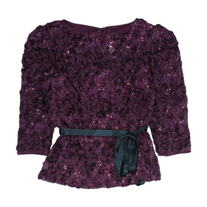 Burgundy Blouse