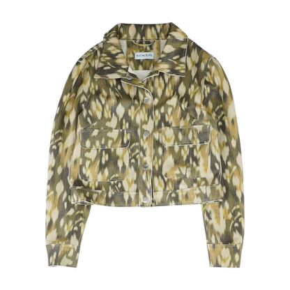 Olive Print Jacket