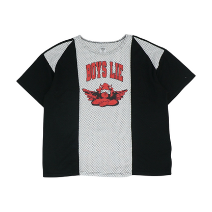 Black Color Block T-Shirt