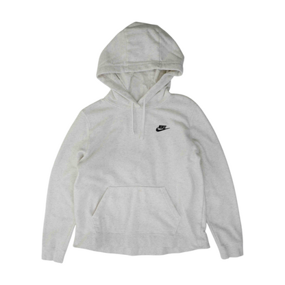 Gray Solid Hoodie Pullover