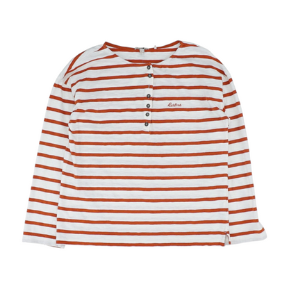 White Striped Blouse