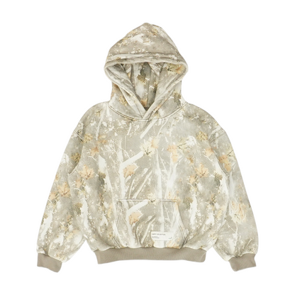 Tan Camo Hoodie Pullover